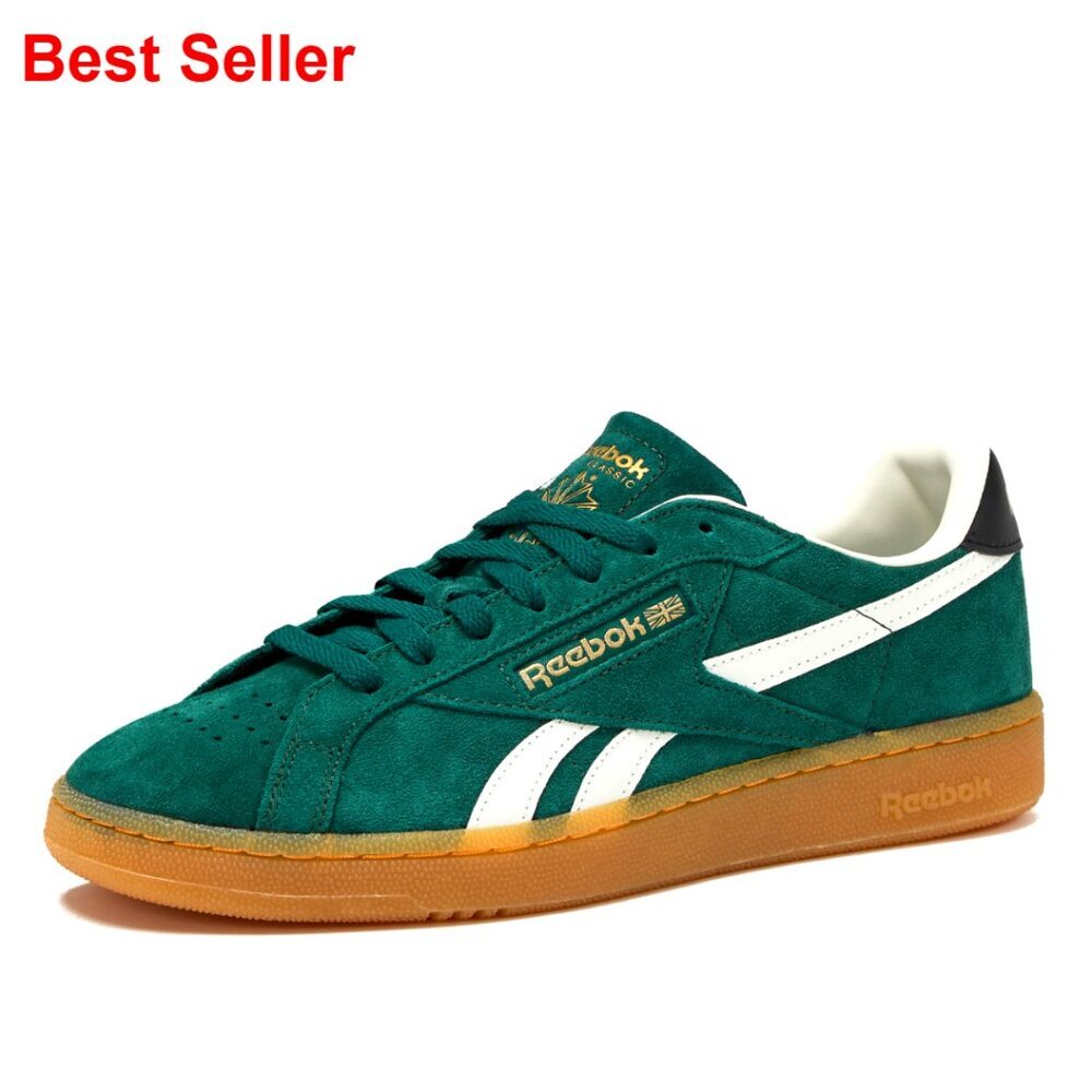 Suede Upper Fashion Sneakers with Durable Rubber Sole
